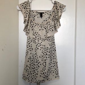 Forever 21 Birds polyester shirt